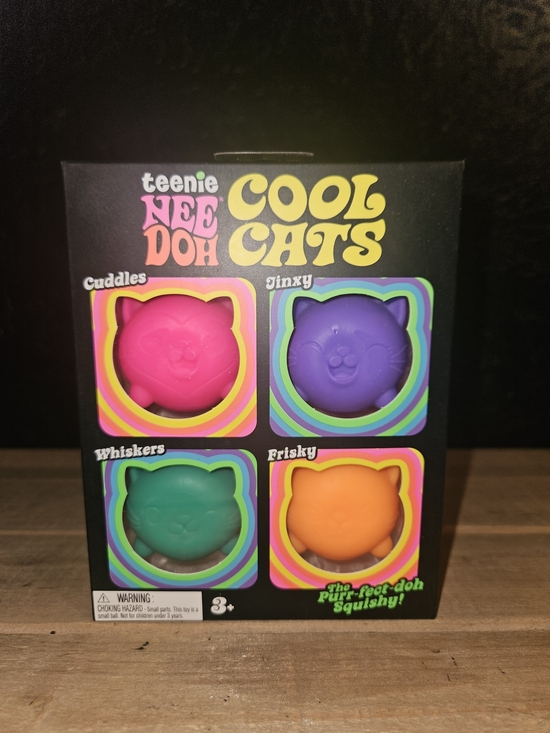 Needoh Other - Teenie NeeDoh Cool Cats 4-Pack ✨🐱